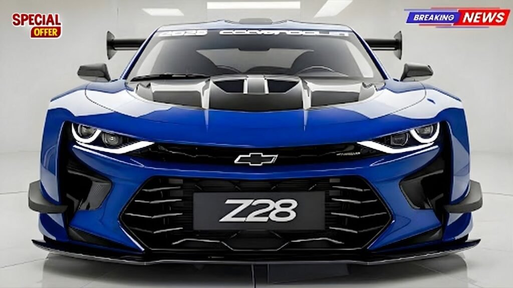 Chevrolet Unleashes Camaro Z28 Launch