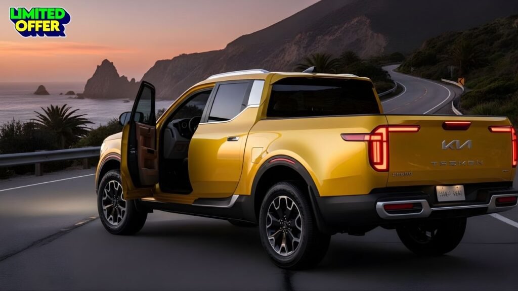 Kia Tasman Pickup New 2026